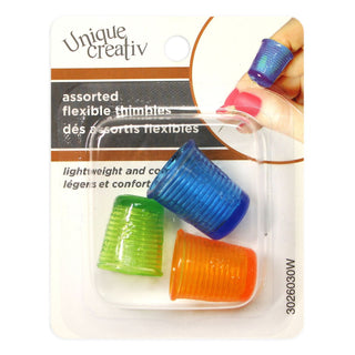 Flexible Thimble - Sizes 14-16 - 3pcs