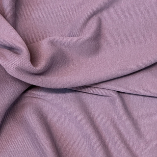 .75 MTR REMNANT 8 oz 2x2 Bamboo Cotton Ribbed Knit - Moonscape