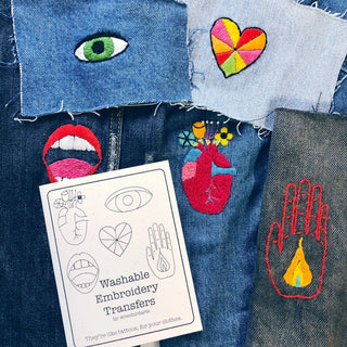 Wren Bird Arts Washable Transfers - Hands and Hearts