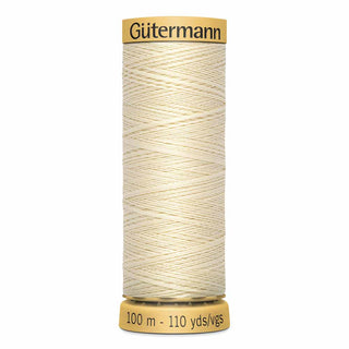 Gütermann Natural 100% Cotton Thread - #1240 Ecru