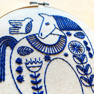Complete Embroidery Kit - Hygge Horse