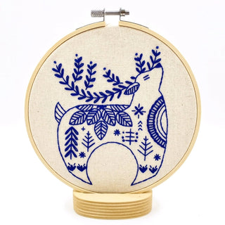 Complete Embroidery Kit - Hygge Reindeer