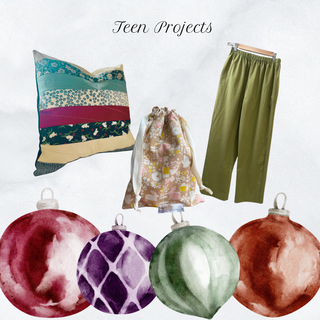 Holiday Gift - Sewing Classes Teens (13-17yo)