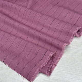 6oz Viscose/Linen Stripe - Blossom