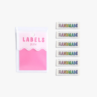 "Handmade" Sew-in Tags - 6pc