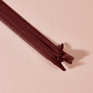 40cm Invisible Zipper - Rust