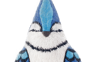 Embroidered Doll Kit Level 3 - Blue Jay