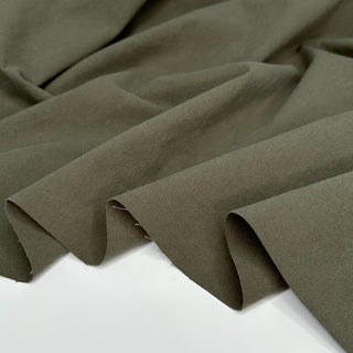 7.1 oz 100% Organic Washed Cotton - Bark
