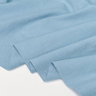 7.1 oz 100% Organic Washed Cotton - Sky