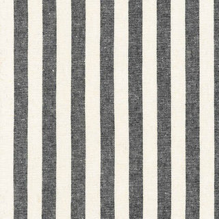 Essex Yarn Dyed Linen Stripe - Black
