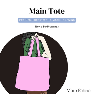 Main Tote - In-Person Sewing Workshop at 43 Cootes Dr, Dundas