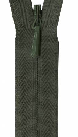YKK Invisible Zipper - Olive