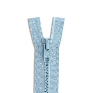 YYK #5 Molded Plastic Zipper - Light Blue