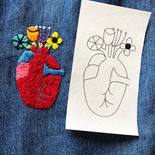 Wren Bird Arts Washable Transfers - Hands and Hearts