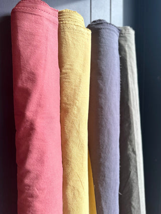 7.1 oz 100% Organic Washed Cotton - Pistachio