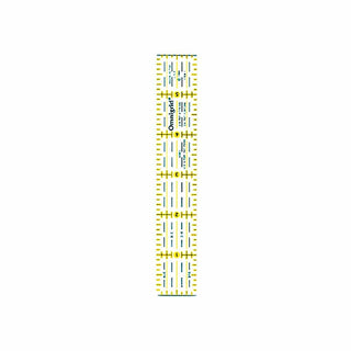 Omnigrid Small Sewing Ruler - 1″ x 6″ (2.5 x 15.25cm)