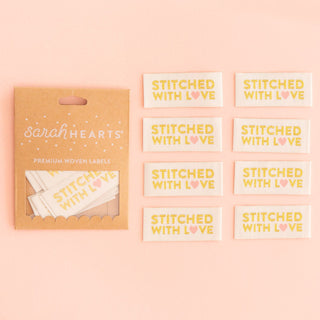 Sarah Hearts Sew-In Labels