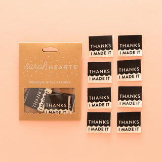 Sarah Hearts Sew-In Labels
