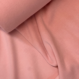 8.9 oz Bamboo Cotton Stretch Fleece - Mellow Rose