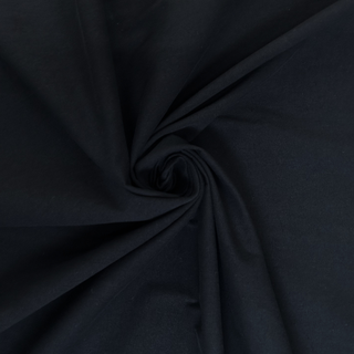 7.1 oz 100% Organic Washed Cotton - Black