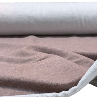 8.9 oz Bamboo Cotton Stretch Fleece - Chocolate Mix