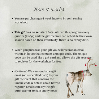 Holiday Gift - Intro to Stretch