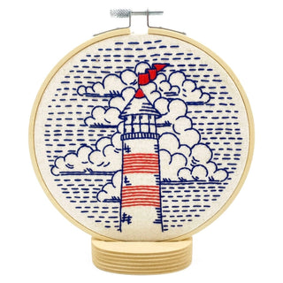 Complete Embroidery Kit - Lighthouse