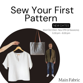 Sew Your First Pattern