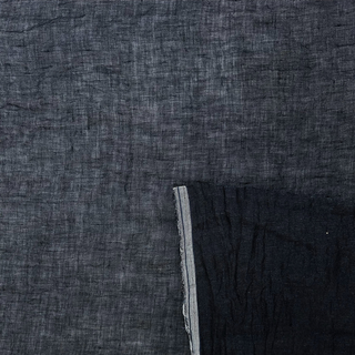 2.8oz Gossamer Linen - Black