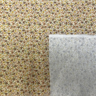 3.4oz Petite Garden Organic Cotton - Cream/Mustard