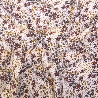 7.1oz Floral Cotton Jacquard - Petal