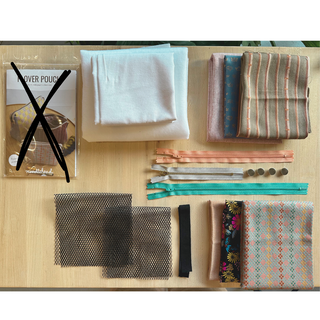 Plover Pouch Kit - No Pattern, Materials Only