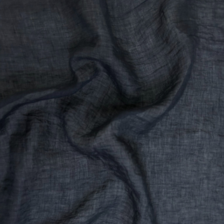 2.8oz Gossamer Linen - Black