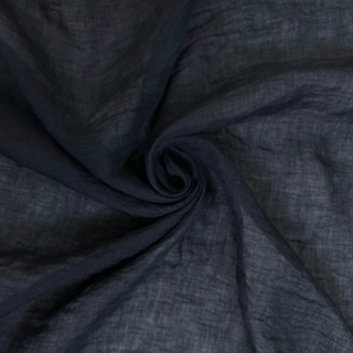 2.8oz Gossamer Linen - Black