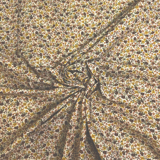 3.4oz Petite Garden Organic Cotton - Cream/Mustard
