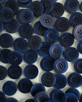 Midnight 1" Corozo Nut Buttons: Set of 4
