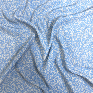 4.1oz Tiny Blooms Viscose Blend - Sky