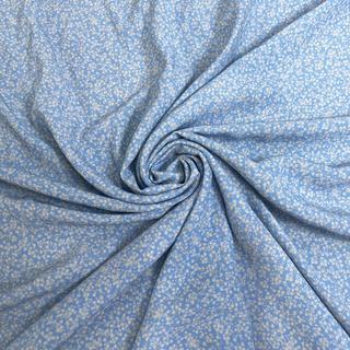 4.1oz Tiny Blooms Viscose Blend - Sky