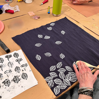 Intro to Block Printing - Making handmade gifts for the holidays