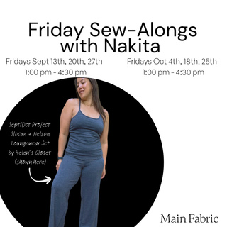 Friday Sew-Alongs with Nakita