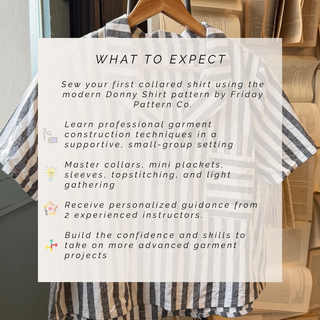 Donny Shirt - Beginner Collared Shirt