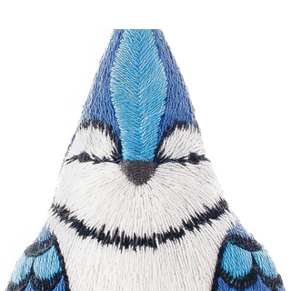 Embroidered Doll Kit Level 3 - Blue Jay
