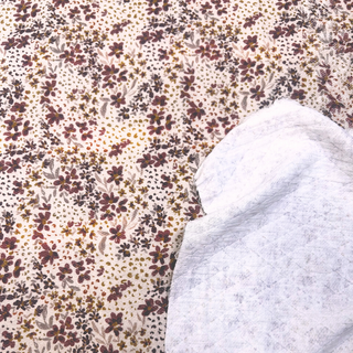 7.1oz Floral Cotton Jacquard - Petal
