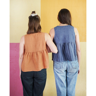 Peplum Split Tank