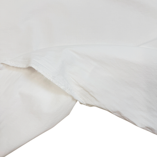4.7oz Sandwashed Cotton - White