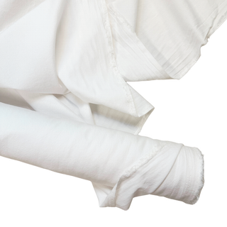 4.7oz Sandwashed Cotton - White