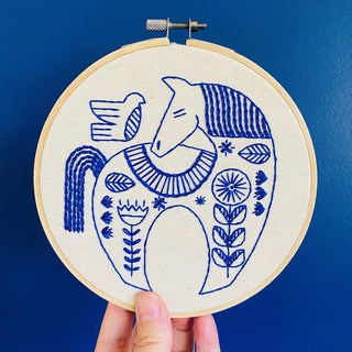 Complete Embroidery Kit - Hygge Horse