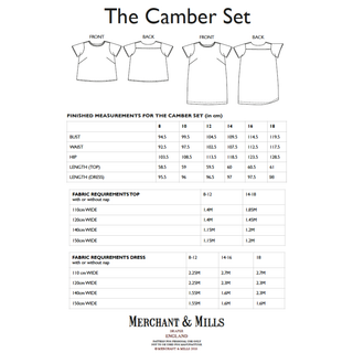 The Camber Top & Dress