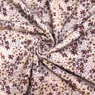 7.1oz Floral Cotton Jacquard - Petal