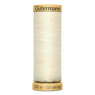 Gütermann Natural 100% Cotton Thread - #1040 Ivory